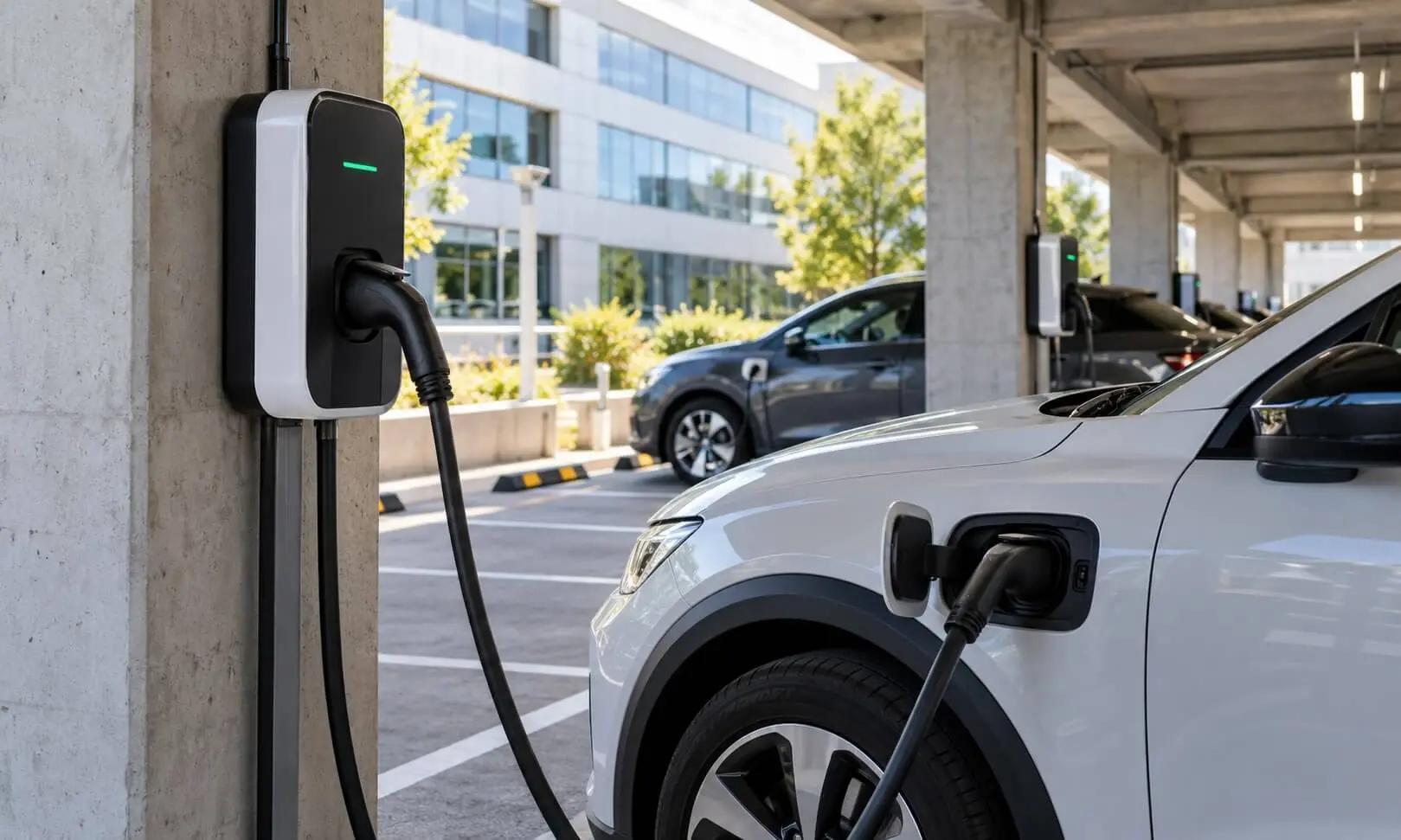 Obligación legal de puntos de recarga en parkings de empresa, qué dice la normativa en 2026
